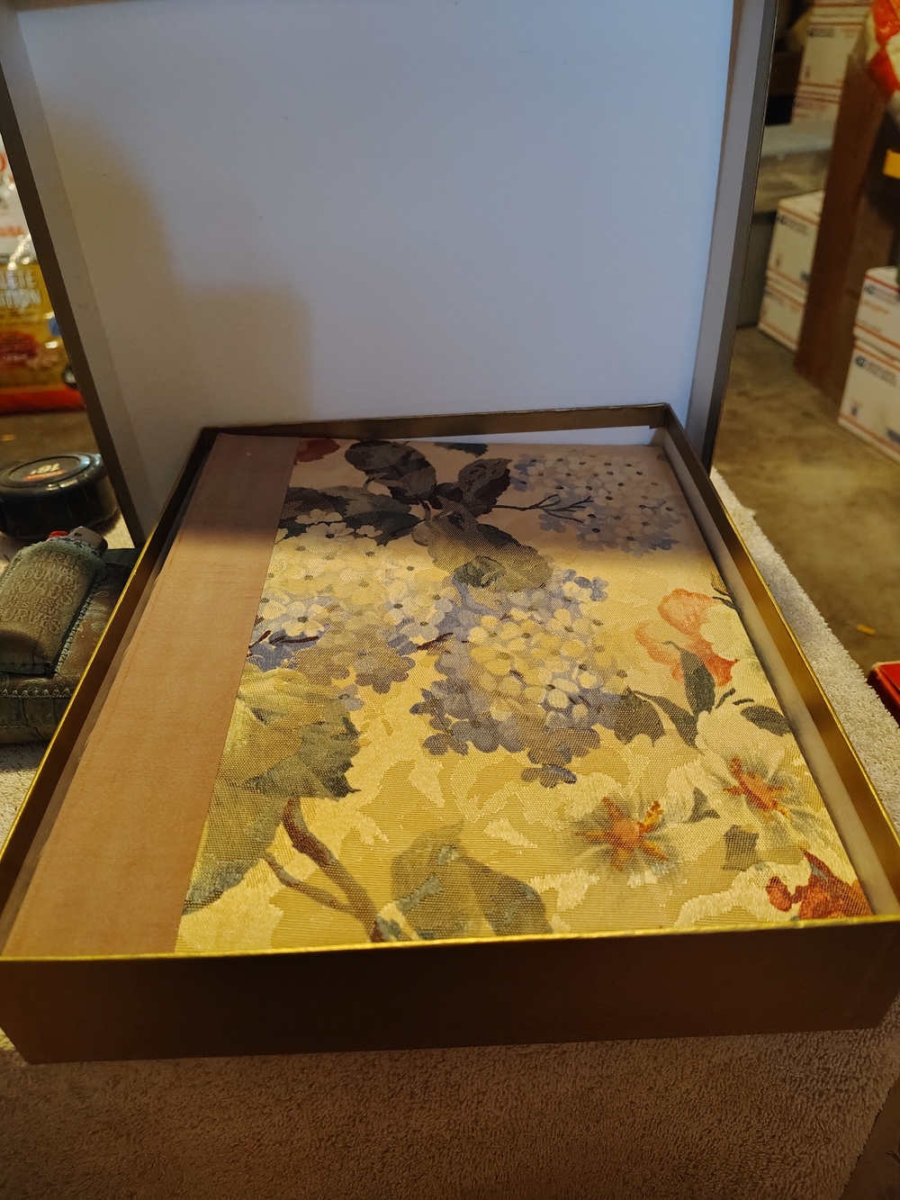 Set Of 3 Vintage Floral Photo Albums